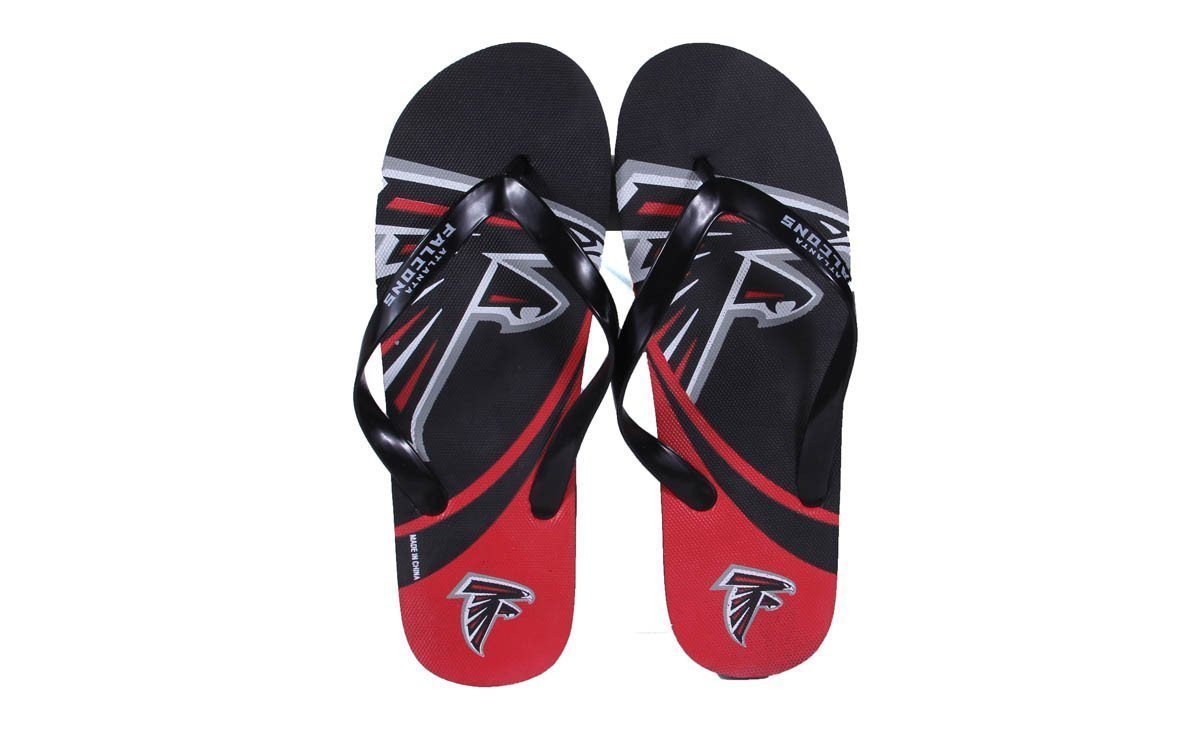 Atlanta Falcons Big Logo Flip Flop Sandals