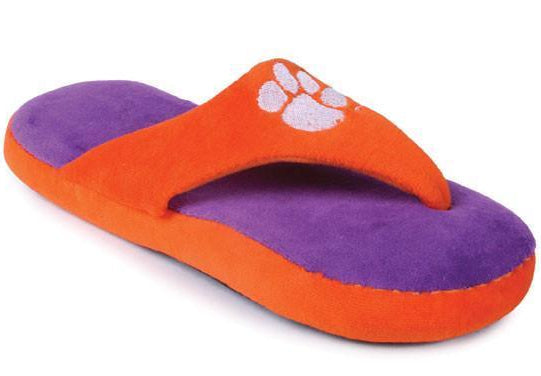Clemson Tigers Comfy Feet Flip Flop Slippers