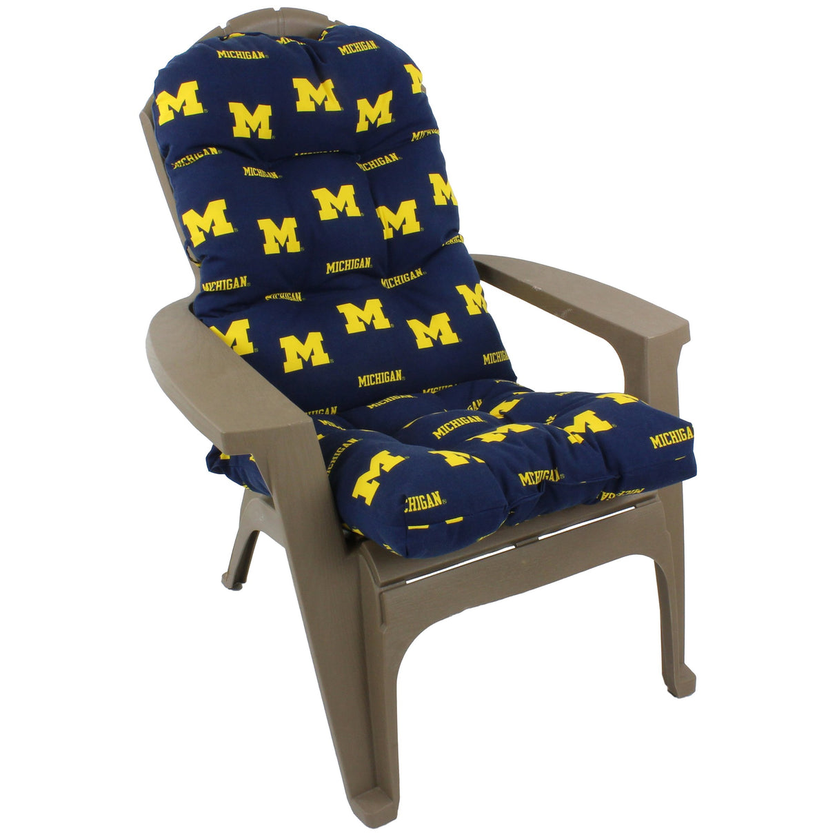 Michigan Wolverines Adirondack Cushion