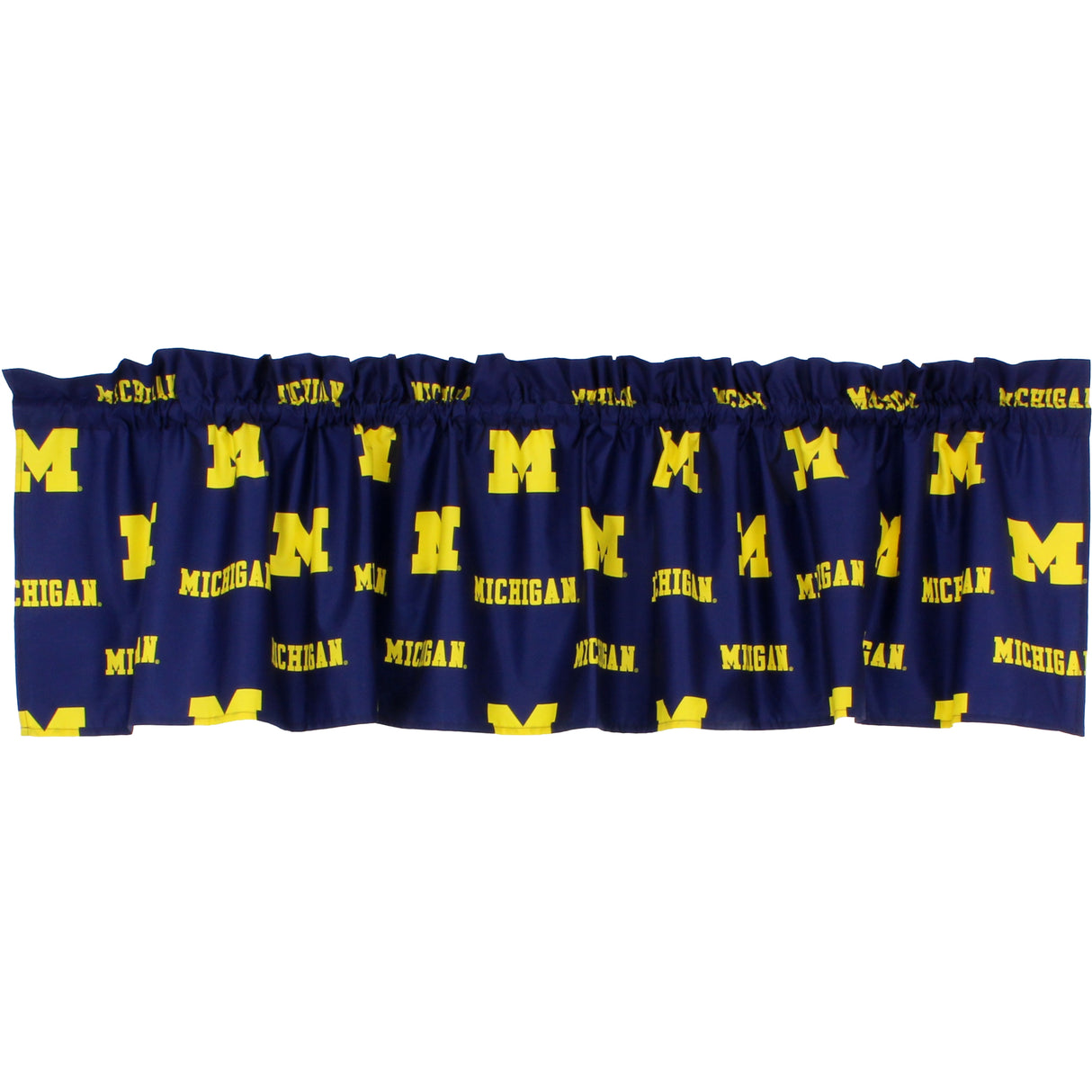 Michigan Wolverines Curtain Valance