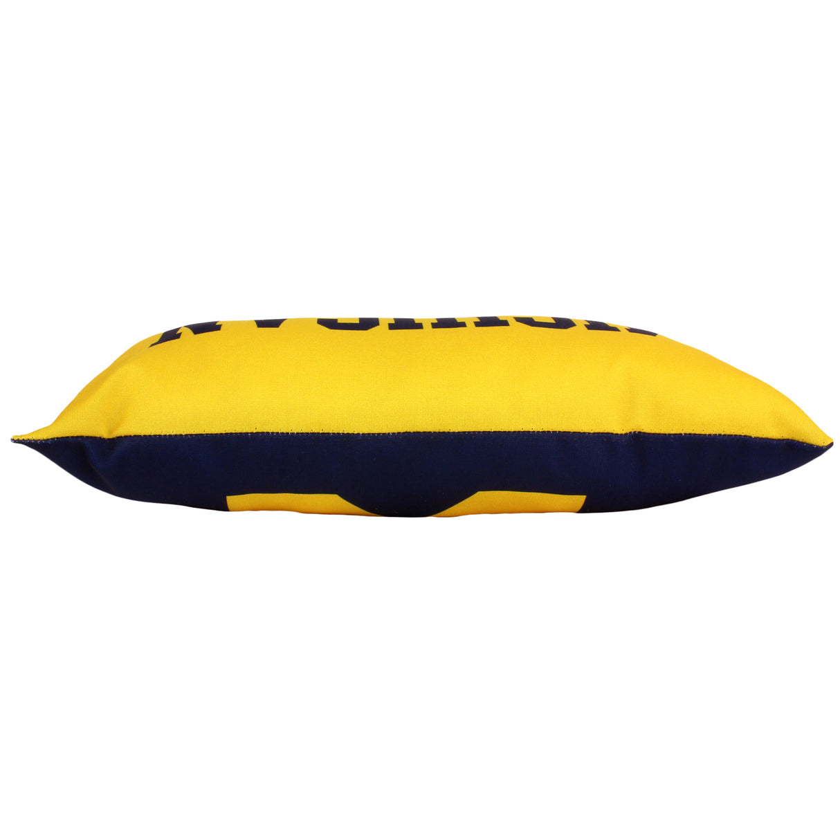 Michigan Wolverines 2 Sided Bolster Travel Pillow, 16" x 6", Made in the USA