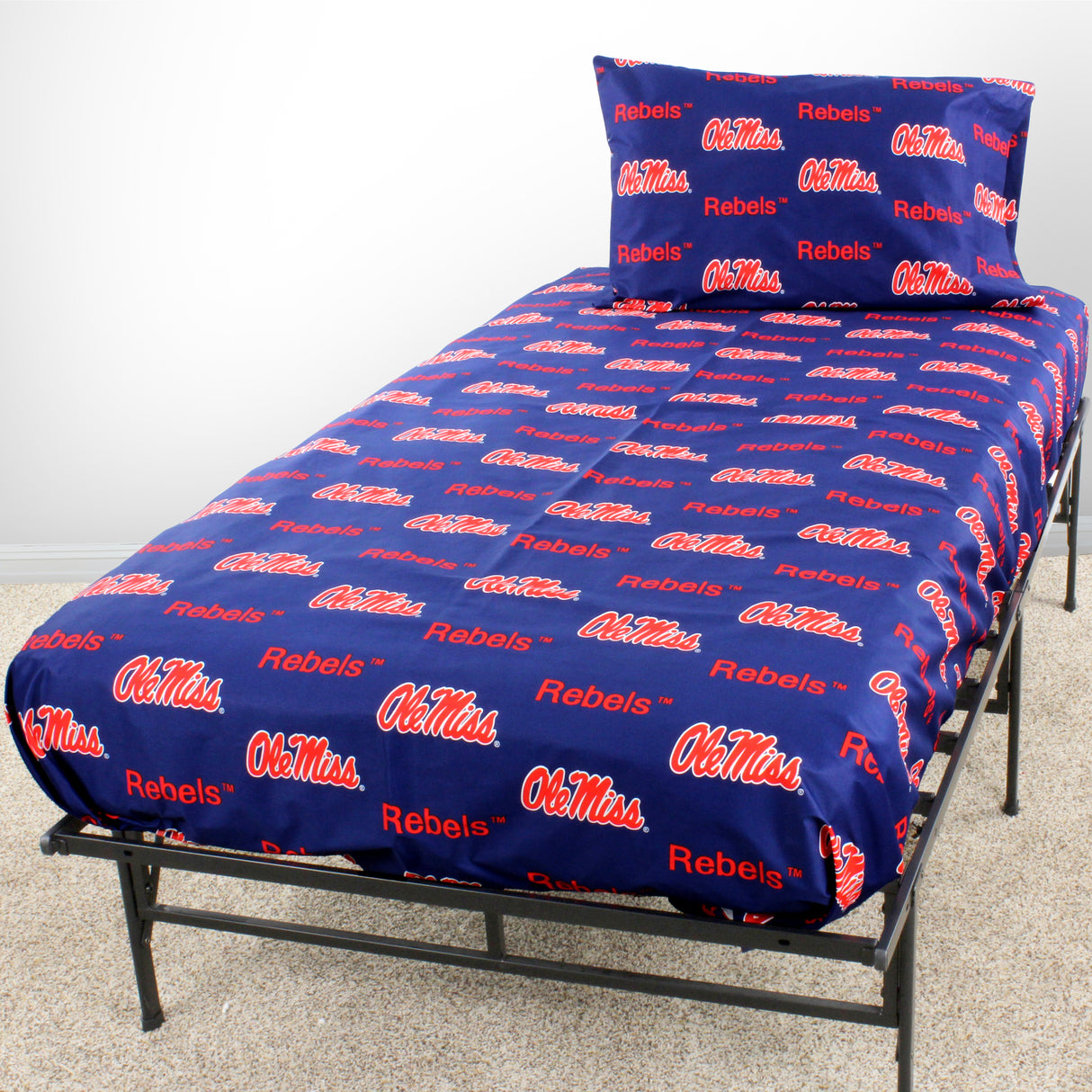 Ole Miss Rebels Sheet Set