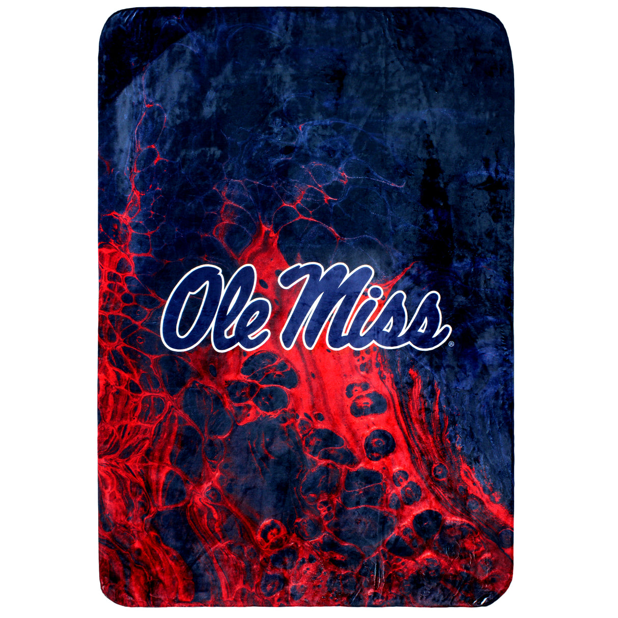 Ole Miss Rebels Sublimated Soft Throw Blanket