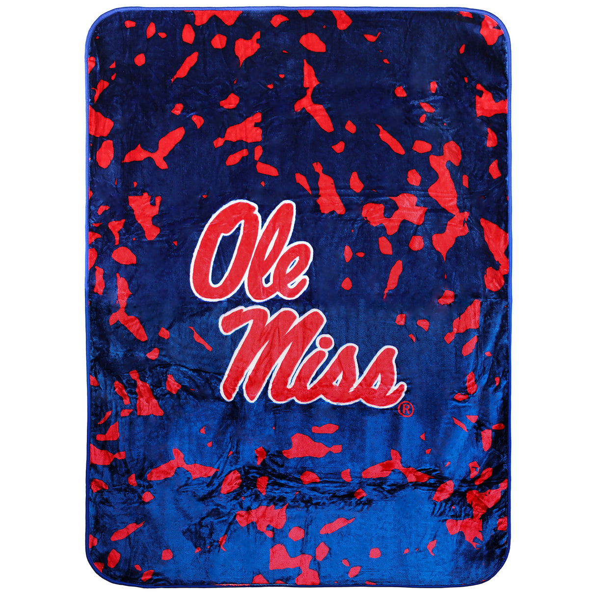 Ole Miss Rebels Huge Soft Plush Throw Blanket, 86" x 63"