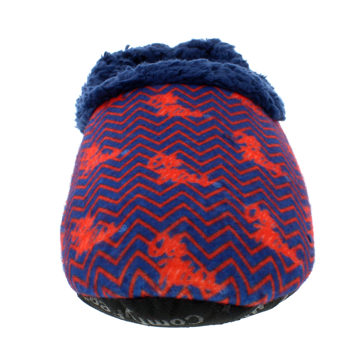 Ole Miss Rebels Chevron Slip On Slippers