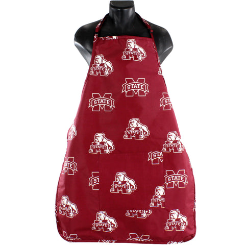 Mississippi State Bulldogs Grilling Tailgating Apron with 9" Pocket, Adjustable
