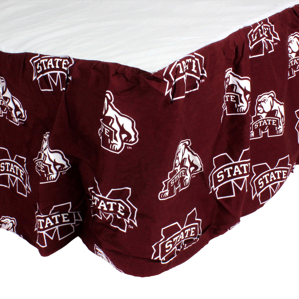 Mississippi State Bulldogs Dust Ruffle