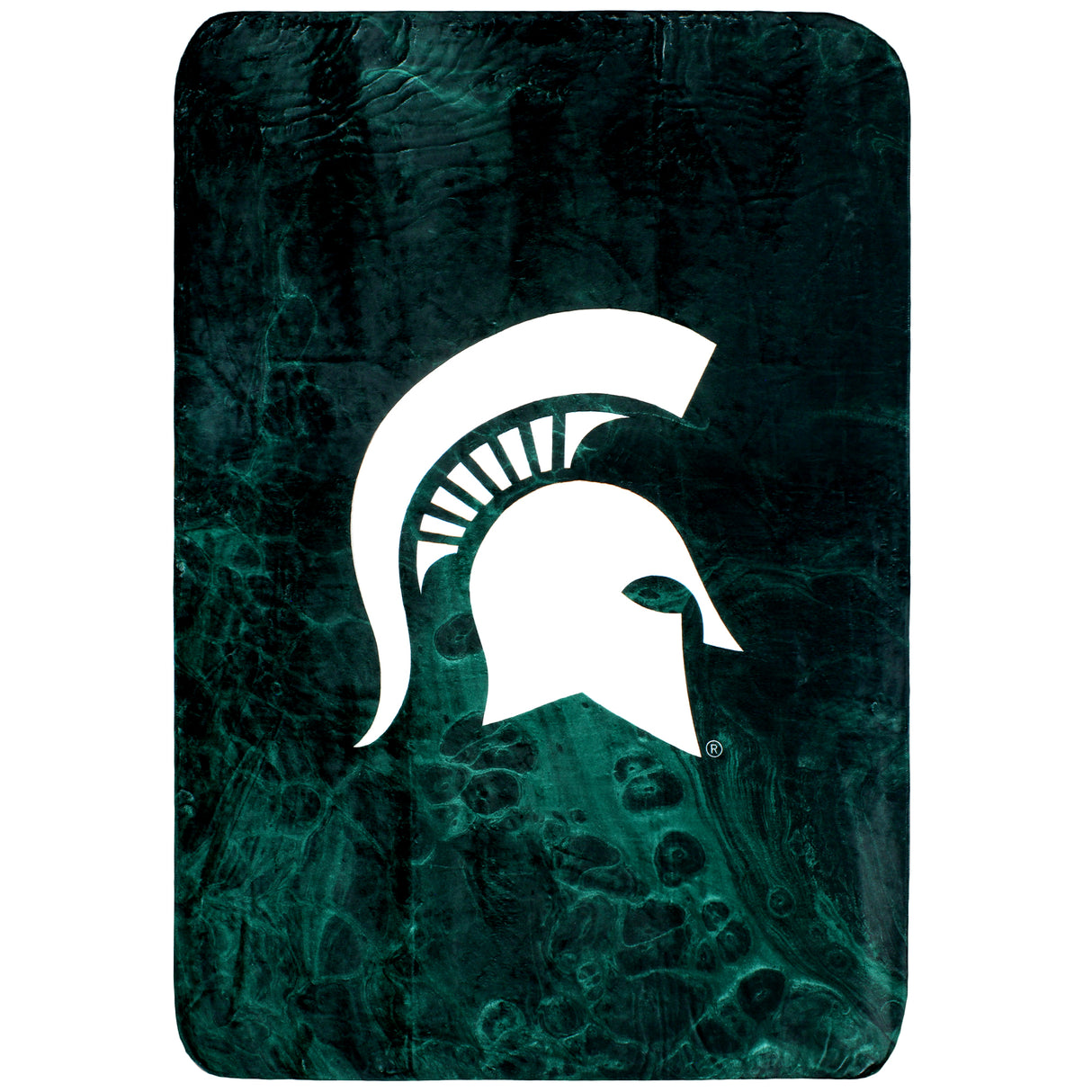 Michigan State Spartans Sublimated Soft Throw Blanket