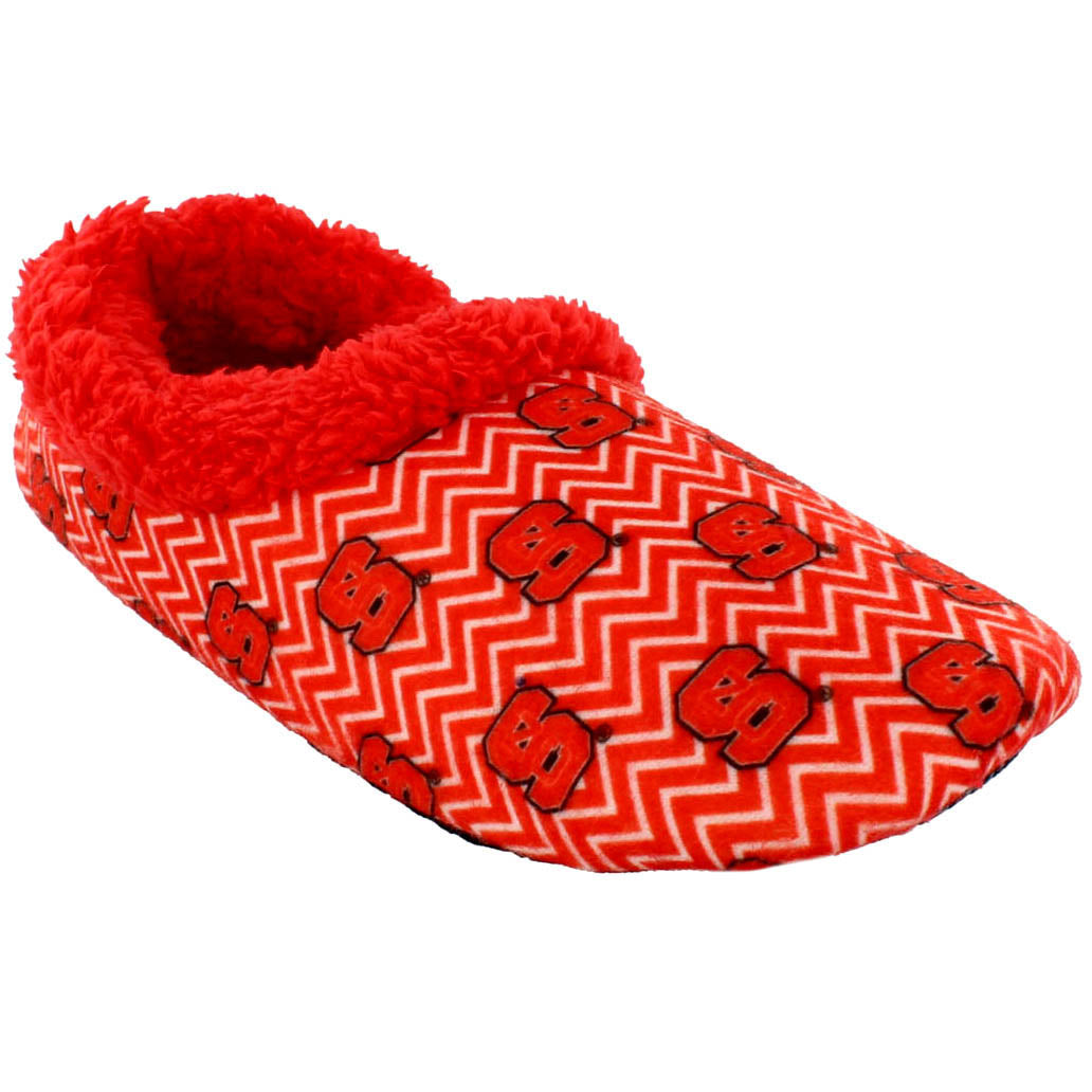 North Carolina State Wolfpack Chevron Slip On Slippers