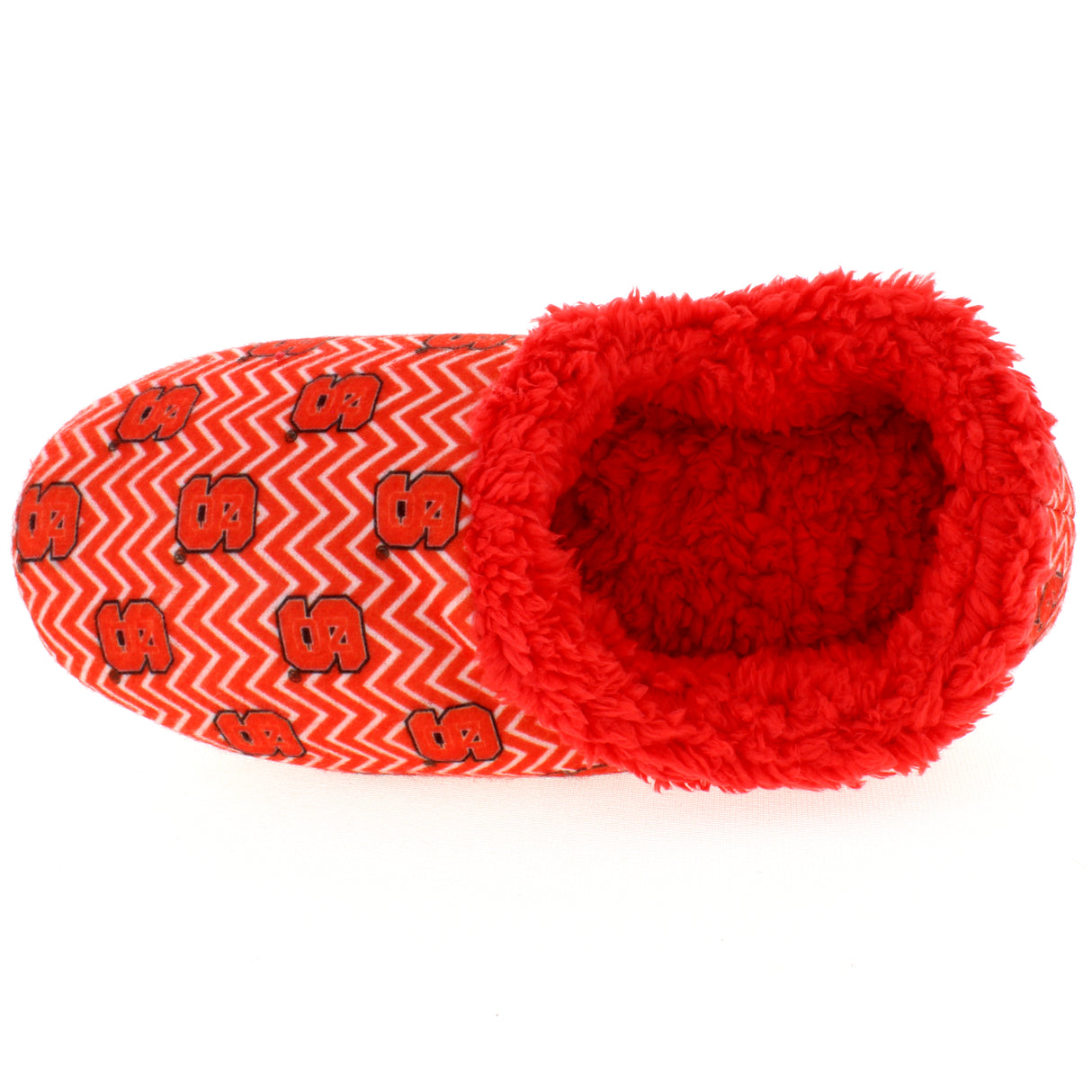 North Carolina State Wolfpack Chevron Slip On Slippers