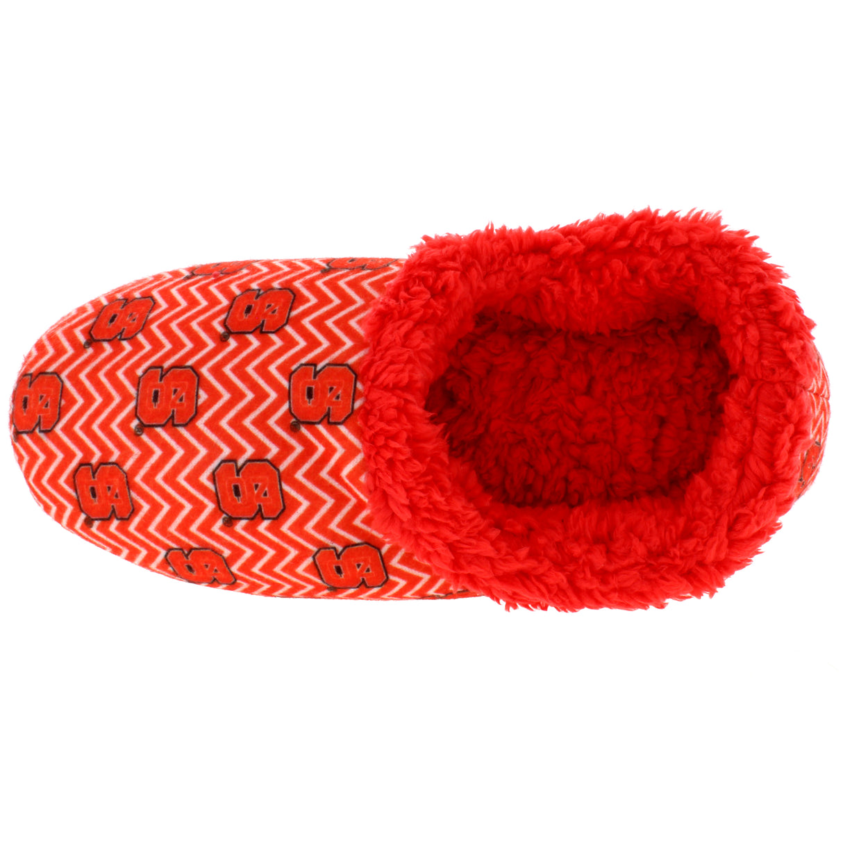 North Carolina State Wolfpack Chevron Slip On Slippers
