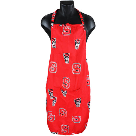 North Carolina State Wolfpack Grilling Tailgating Apron with 9" Pocket, Adjustable