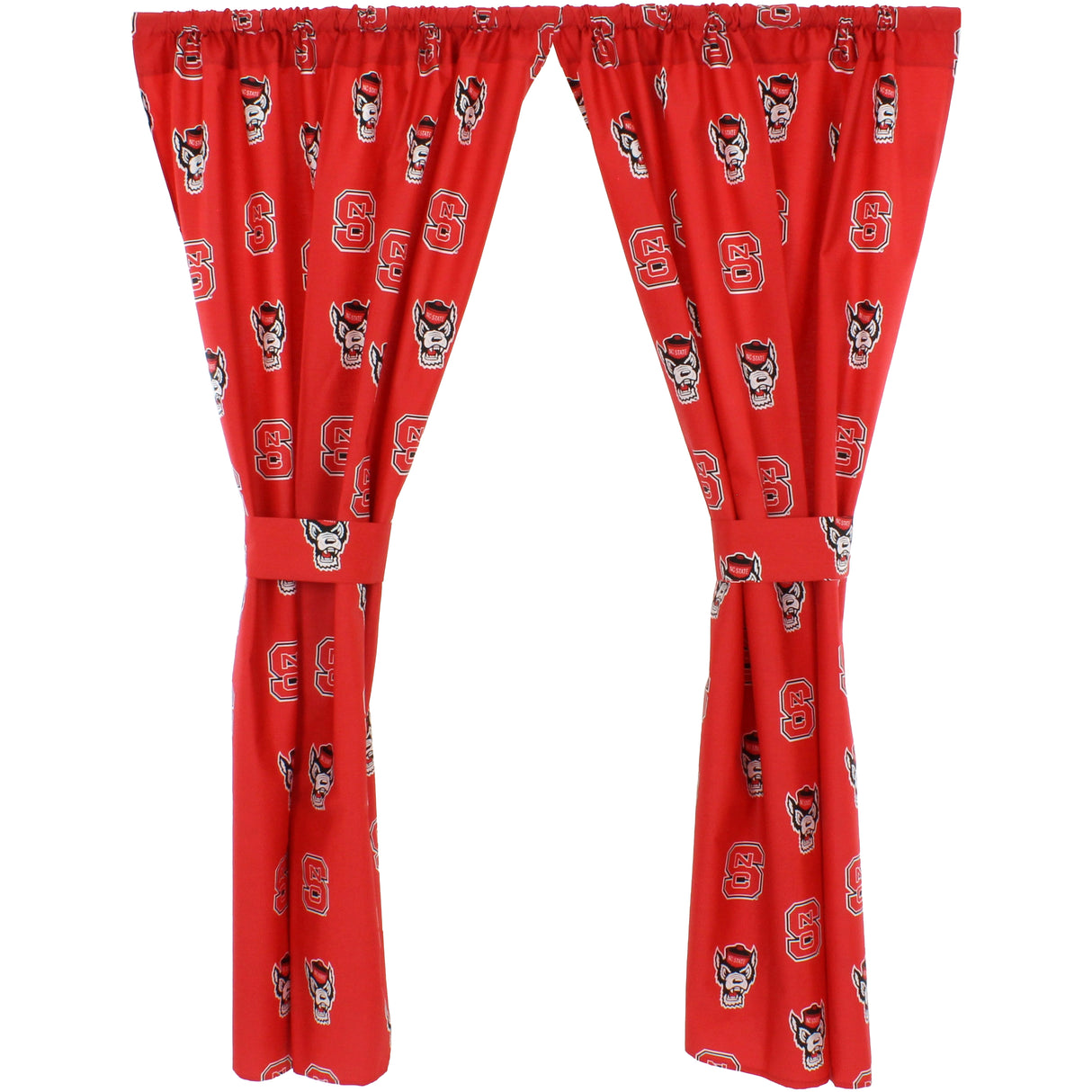 North Carolina State Wolfpack Curtain Panels 63" or 84"