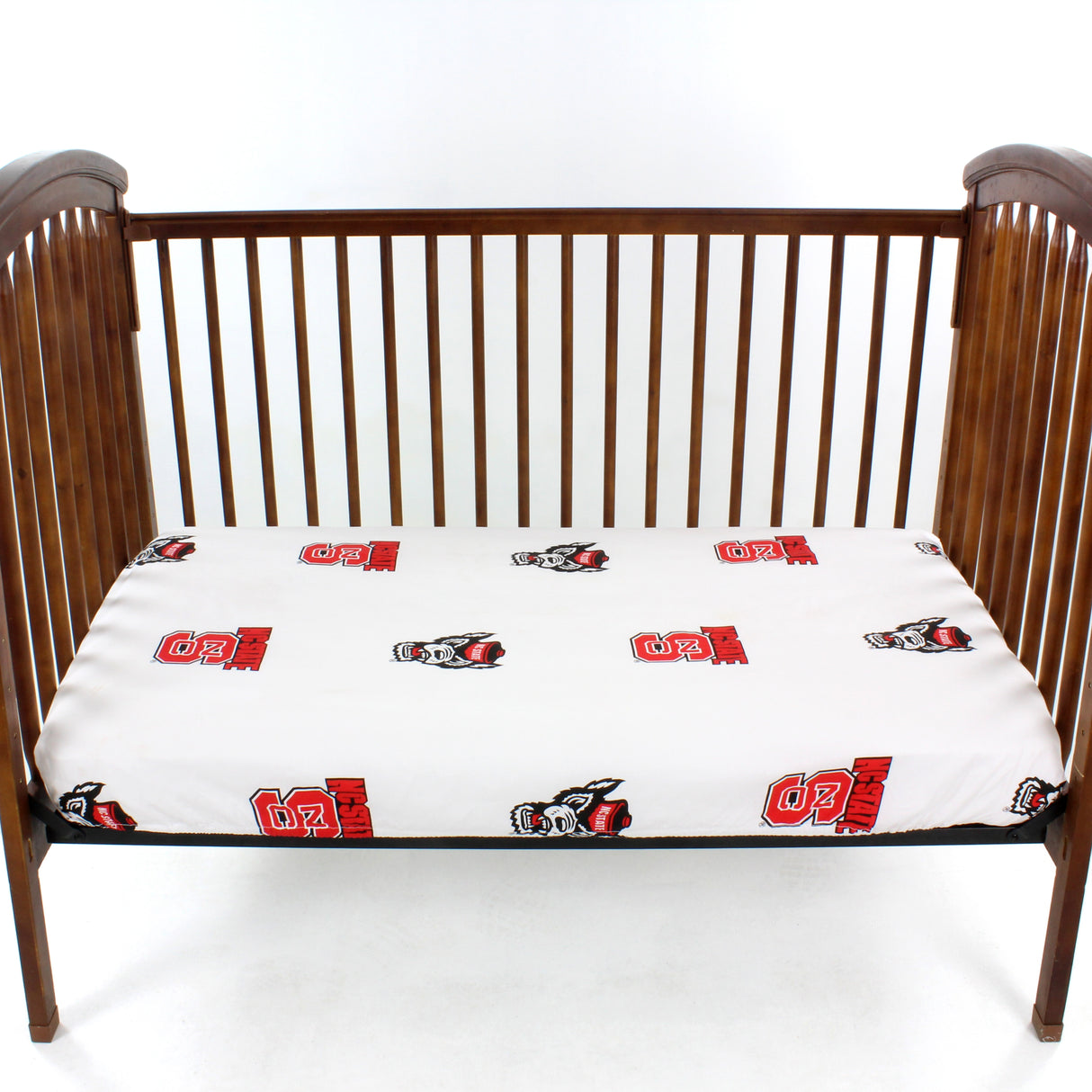 North Carolina State Wolfpack Baby Crib Fitted Sheet
