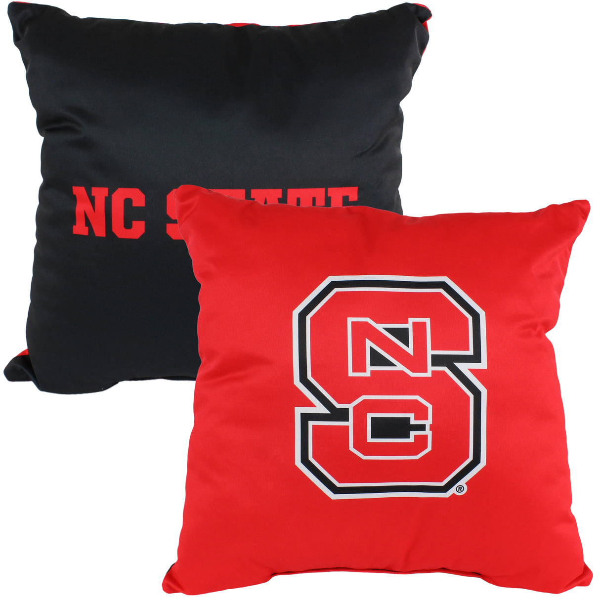 North Carolina State Wolfpack 2 Sided Decorative Pillow, 16" x 16", Made in the USA