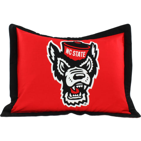 North Carolina State Wolfpack Pillow Sham