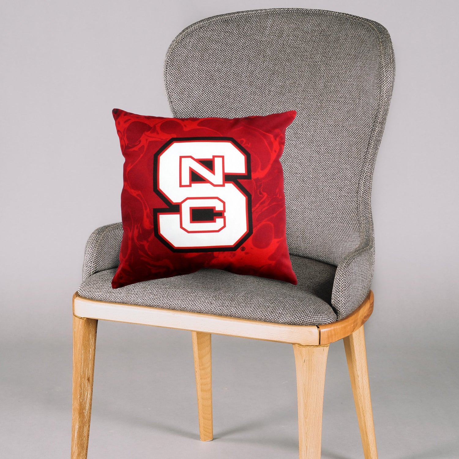 North Carolina State Wolfpack 2 Sided Color Swept Decorative Pillow, 16" x 16"