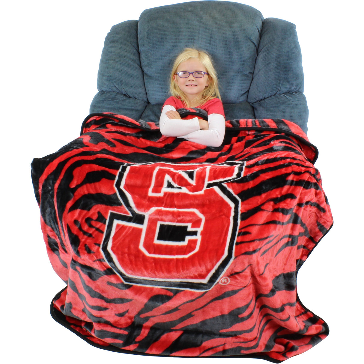 North Carolina State Wolfpack Soft and Warm Throw Blanket, 50" x 60"