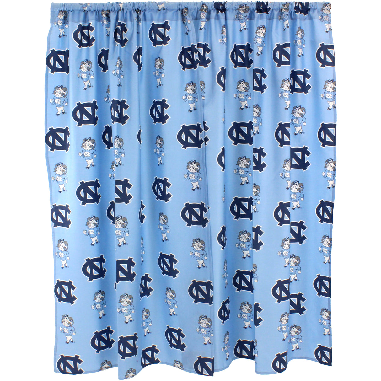 North Carolina Tar Heels Curtain Panels - 63" or 84"