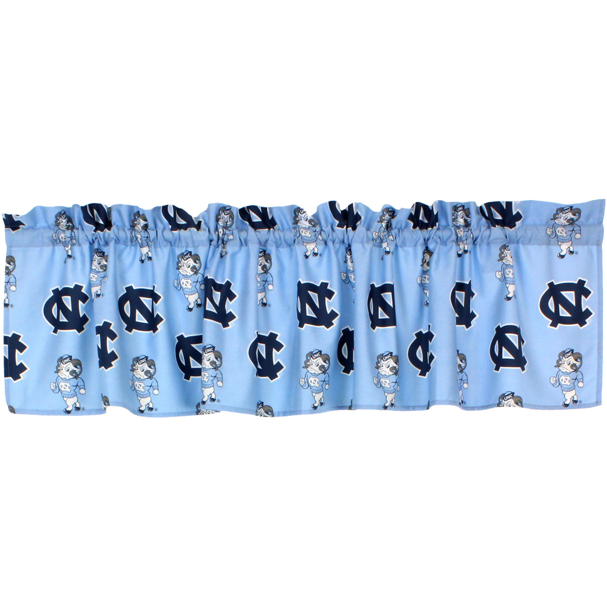 North Carolina Tar Heels Curtain Valance