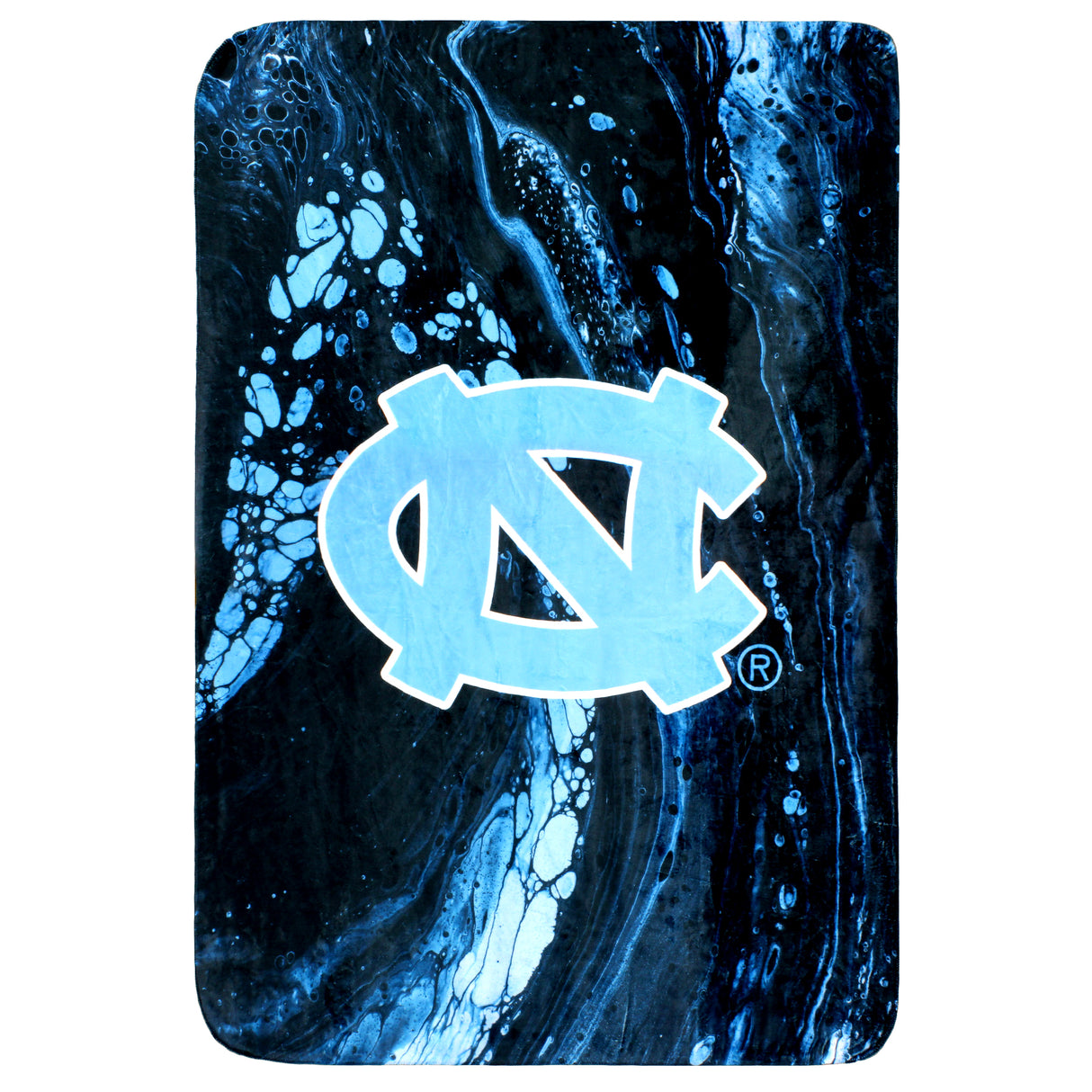 North Carolina Tar Heels Sublimated Soft Throw Blanket