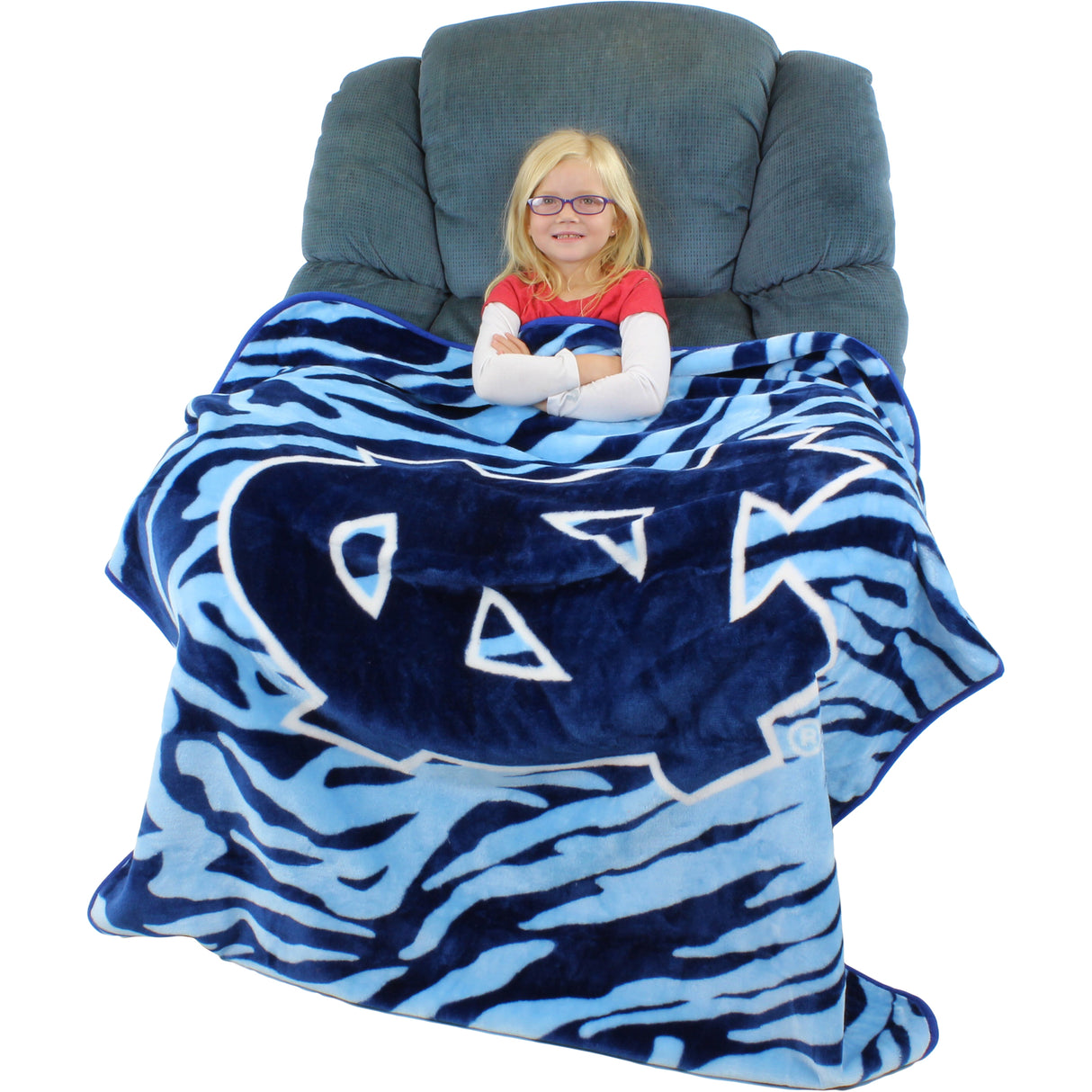 North Carolina Tar Heels Soft and Warm Throw Blanket, 50" x 60"