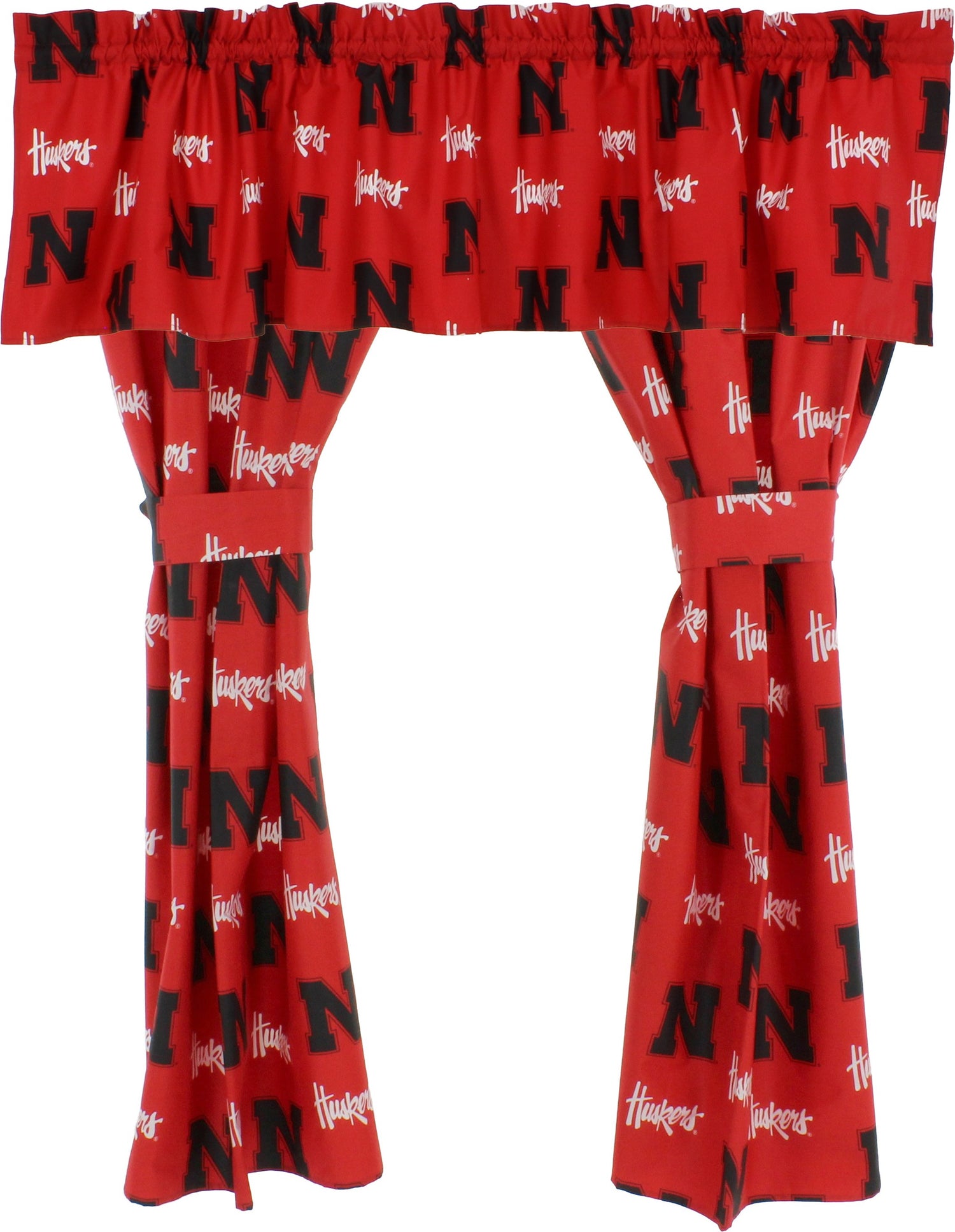 Nebraska Cornhuskers Curtain Valance