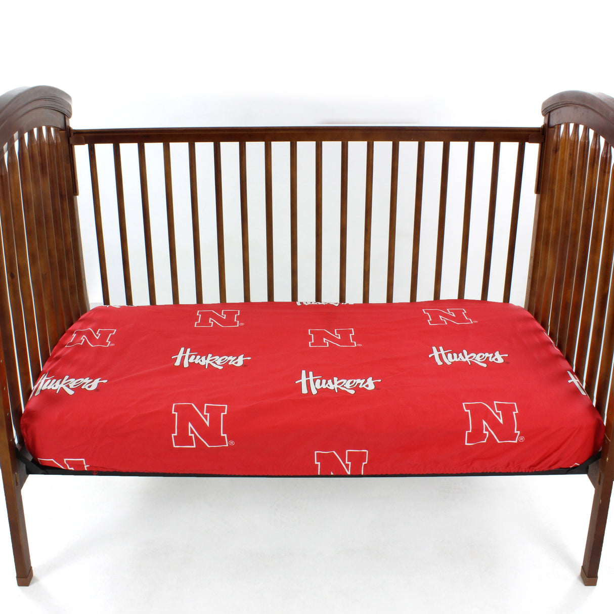 Nebraska Huskers Baby Crib Fitted Sheet