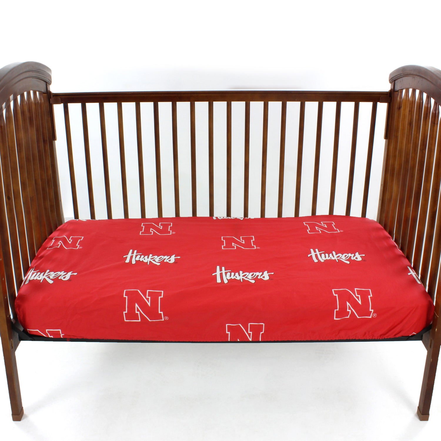 Nebraska Huskers Baby Crib Fitted Sheet