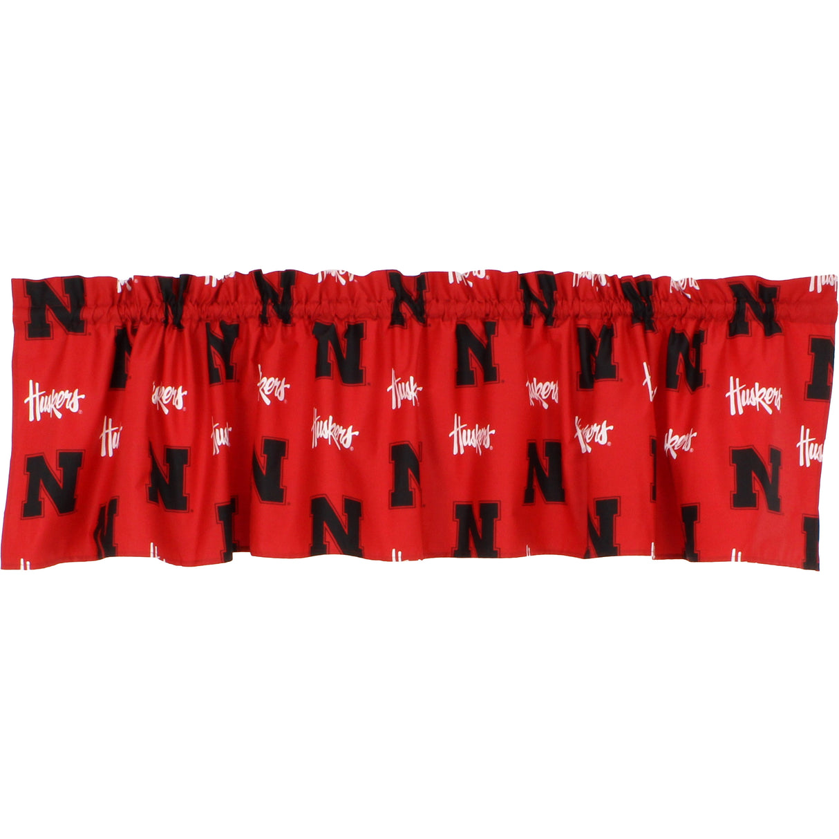 Nebraska Cornhuskers Curtain Valance