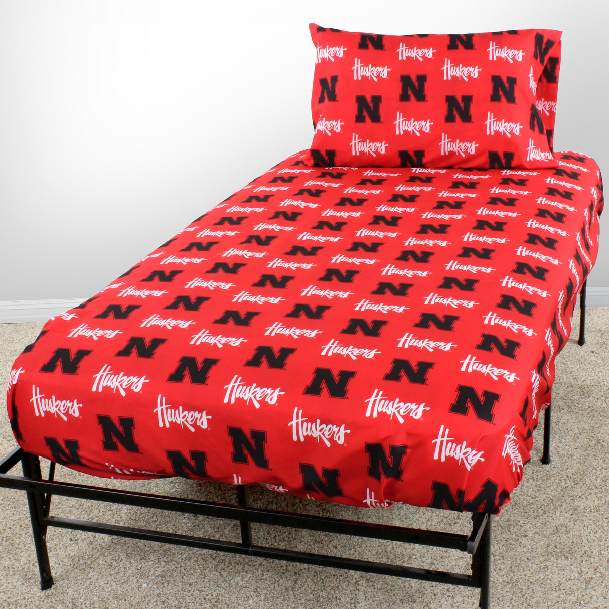 Nebraska Huskers Sheet Set