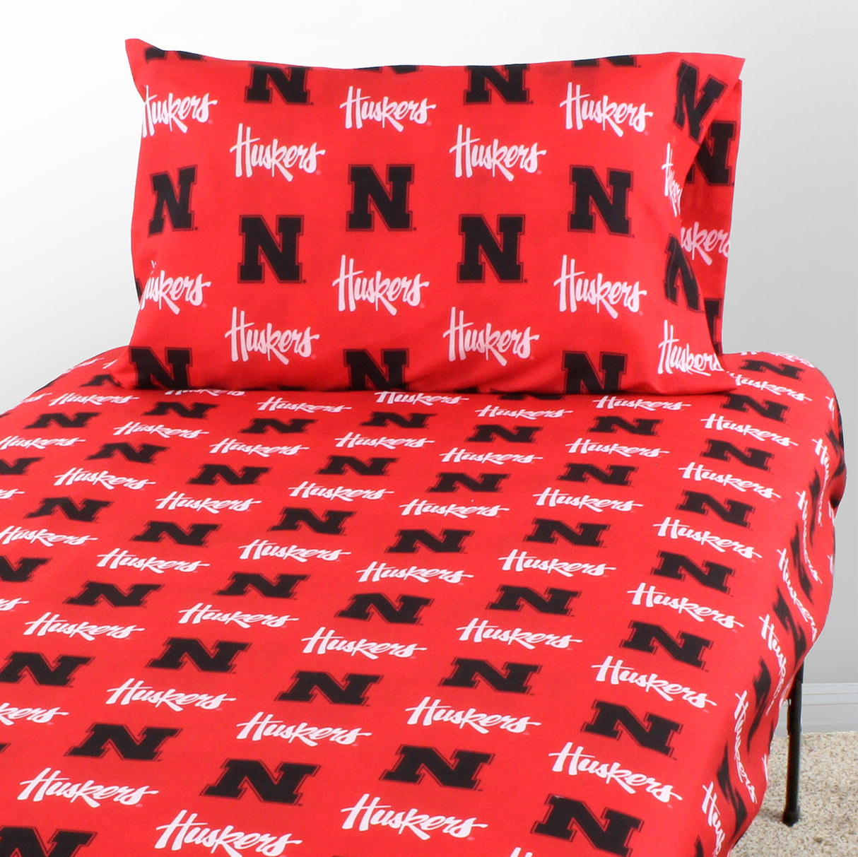 Nebraska Huskers Sheet Set