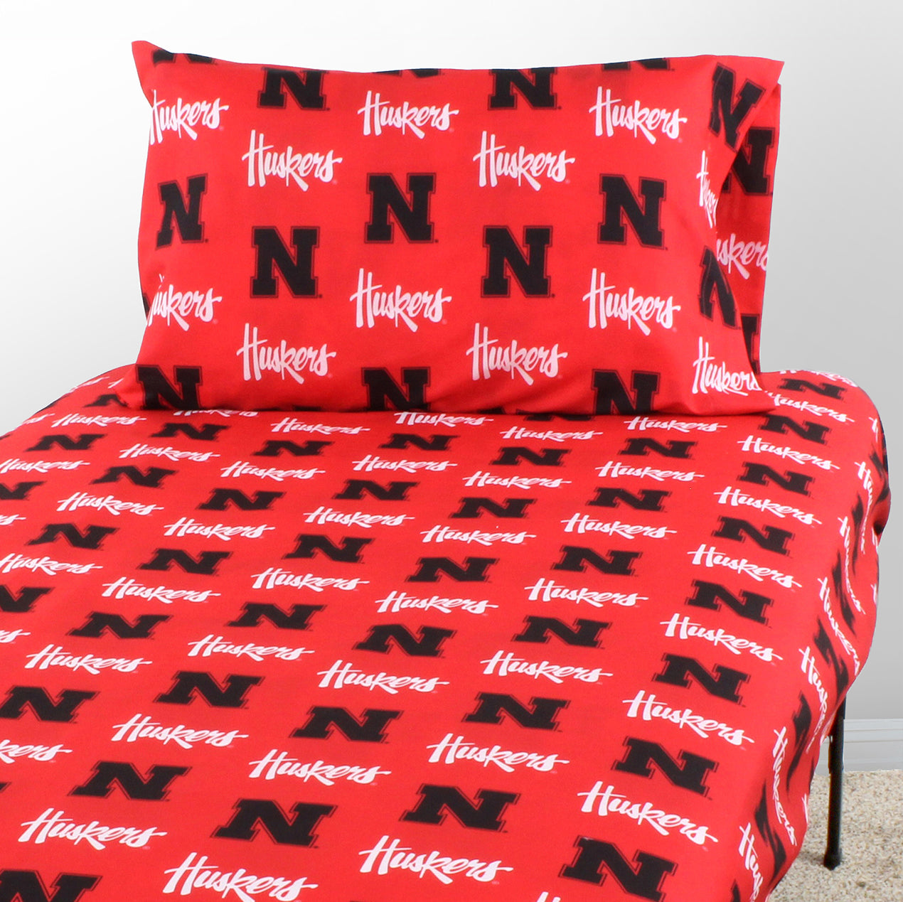 Nebraska Huskers Sheet Set
