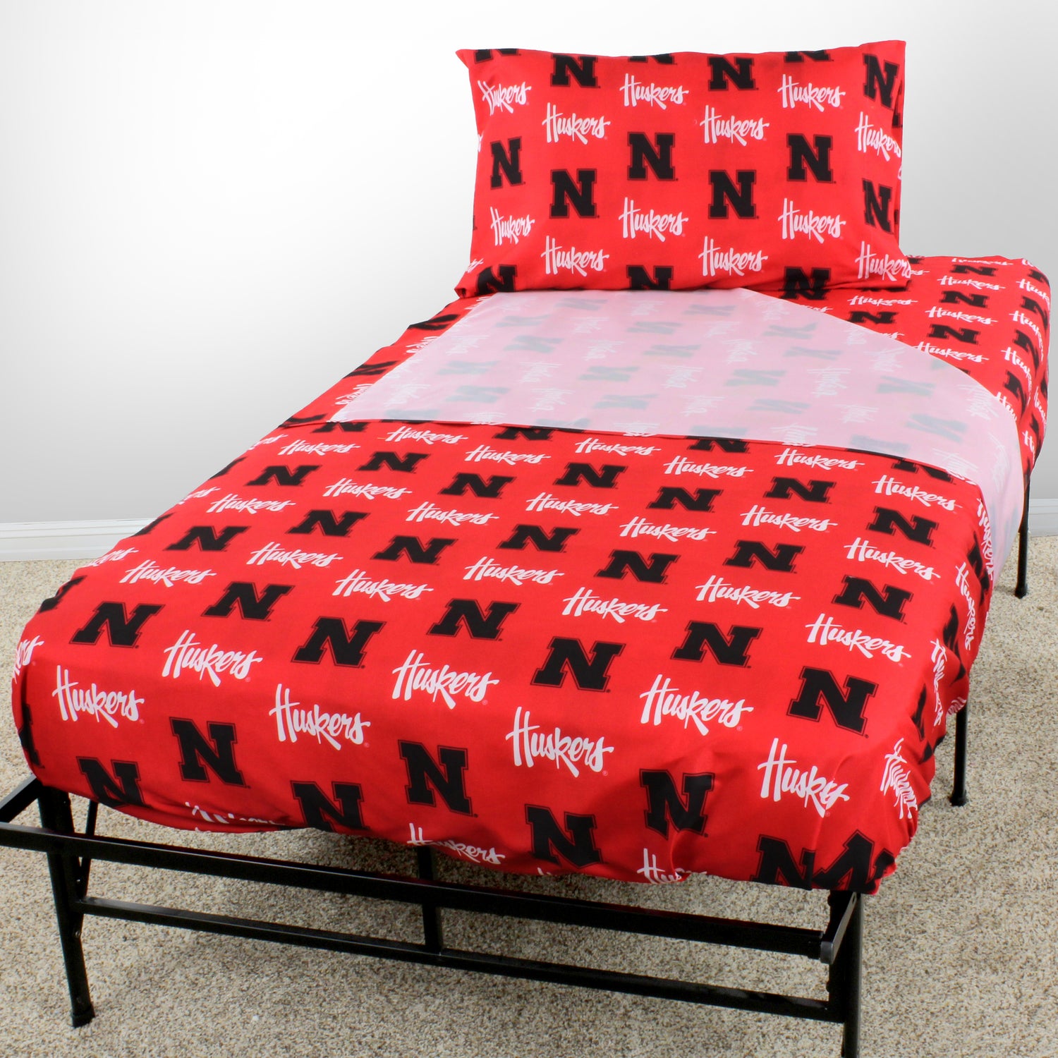 Nebraska Huskers Sheet Set