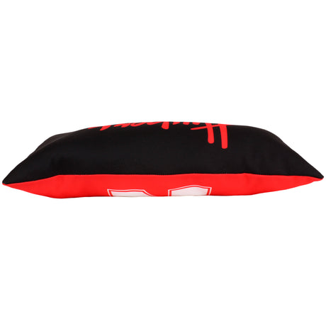 Nebraska Cornhuskers 2 Sided Bolster Travel Pillow, 16" x 6", Made in the USA