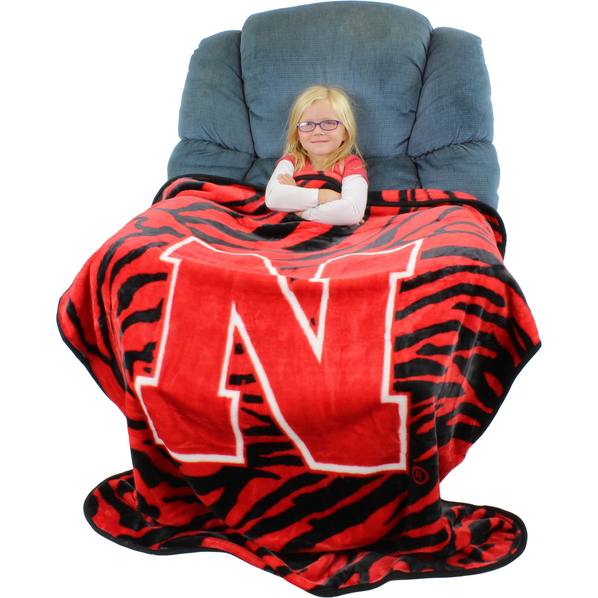 Nebraska Cornhuskers Soft and Warm Throw Blanket, 50" x 60"