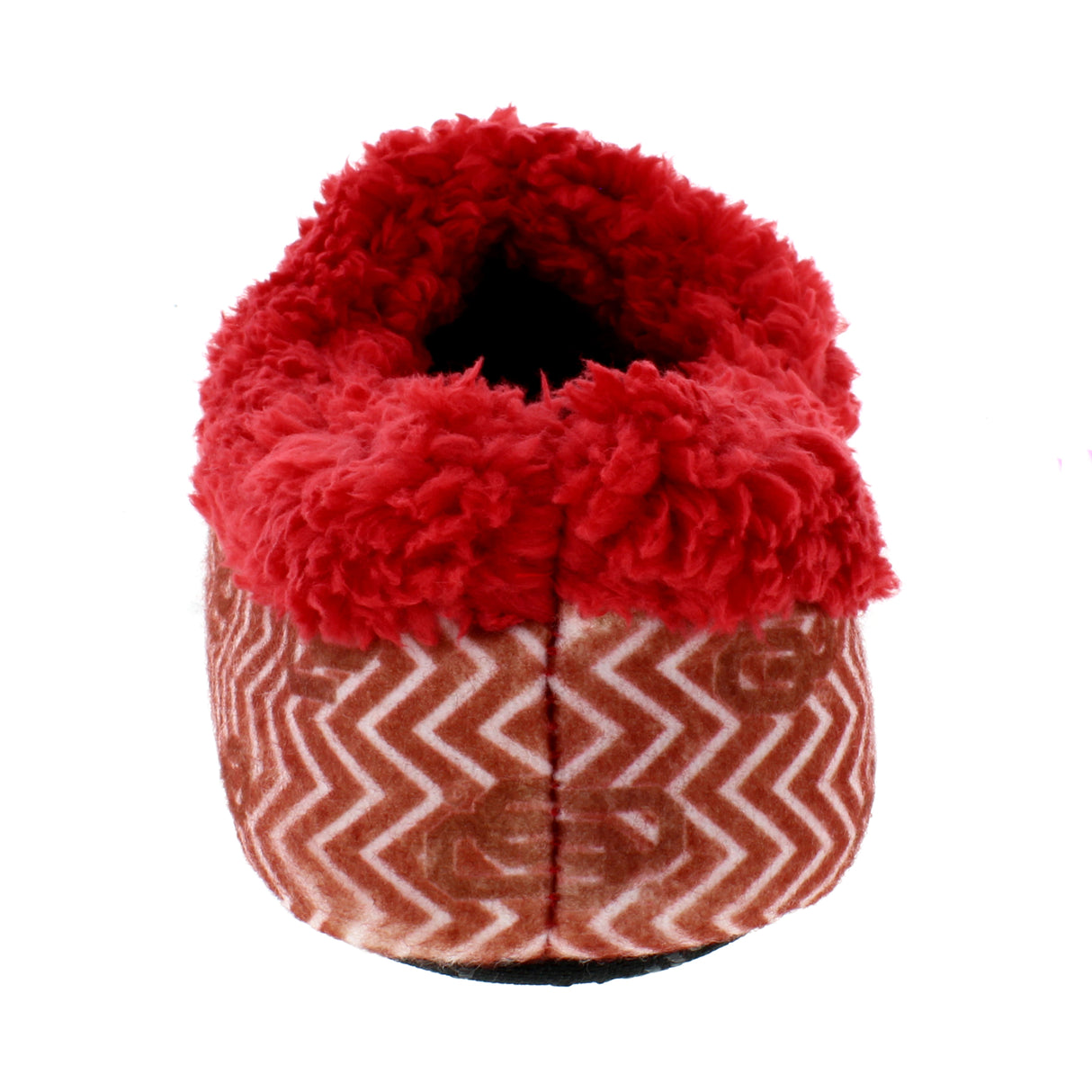 Oklahoma Sooners Chevron Slip On Slippers
