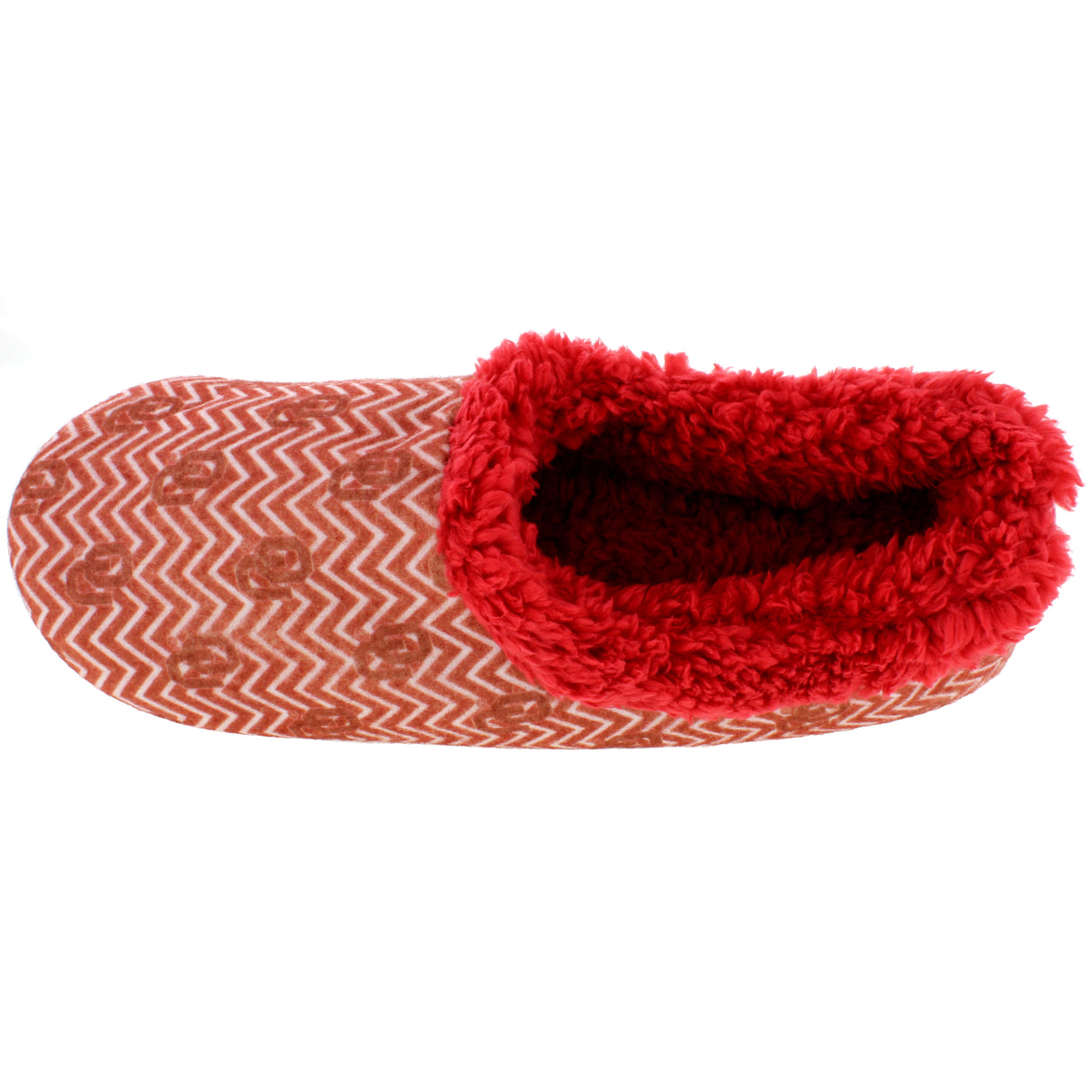 Oklahoma Sooners Chevron Slip On Slippers