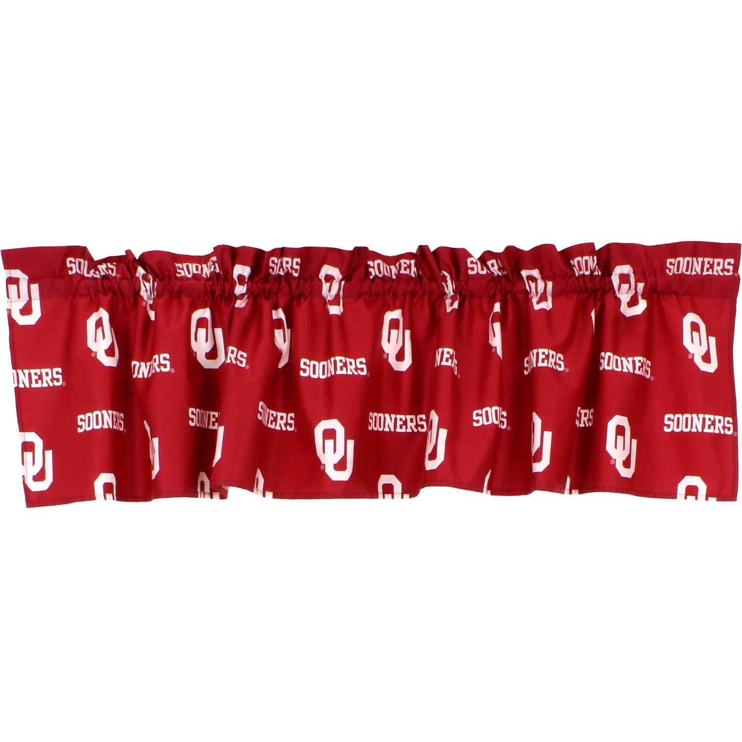 Oklahoma Sooners Curtain Valance