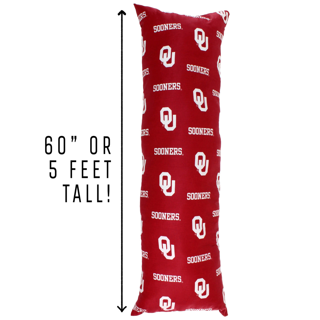 Oklahoma Sooners Body Pillow