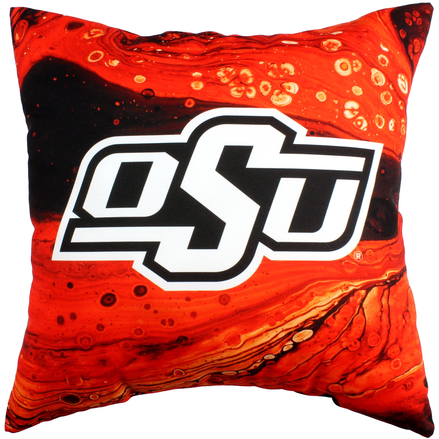 Oklahoma State Cowboys 2 Sided Color Swept Decorative Pillow, 16" x 16"