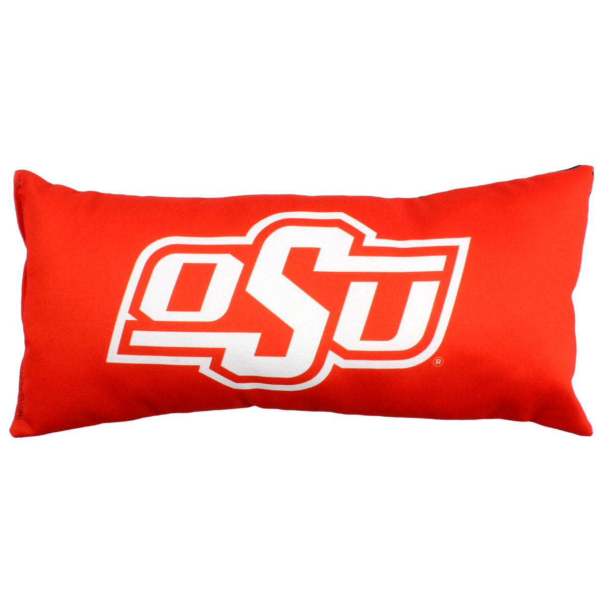 Oklahoma State Cowboys 2 Sided Bolster Travel Pillow, 16" x 6", Made in the USA