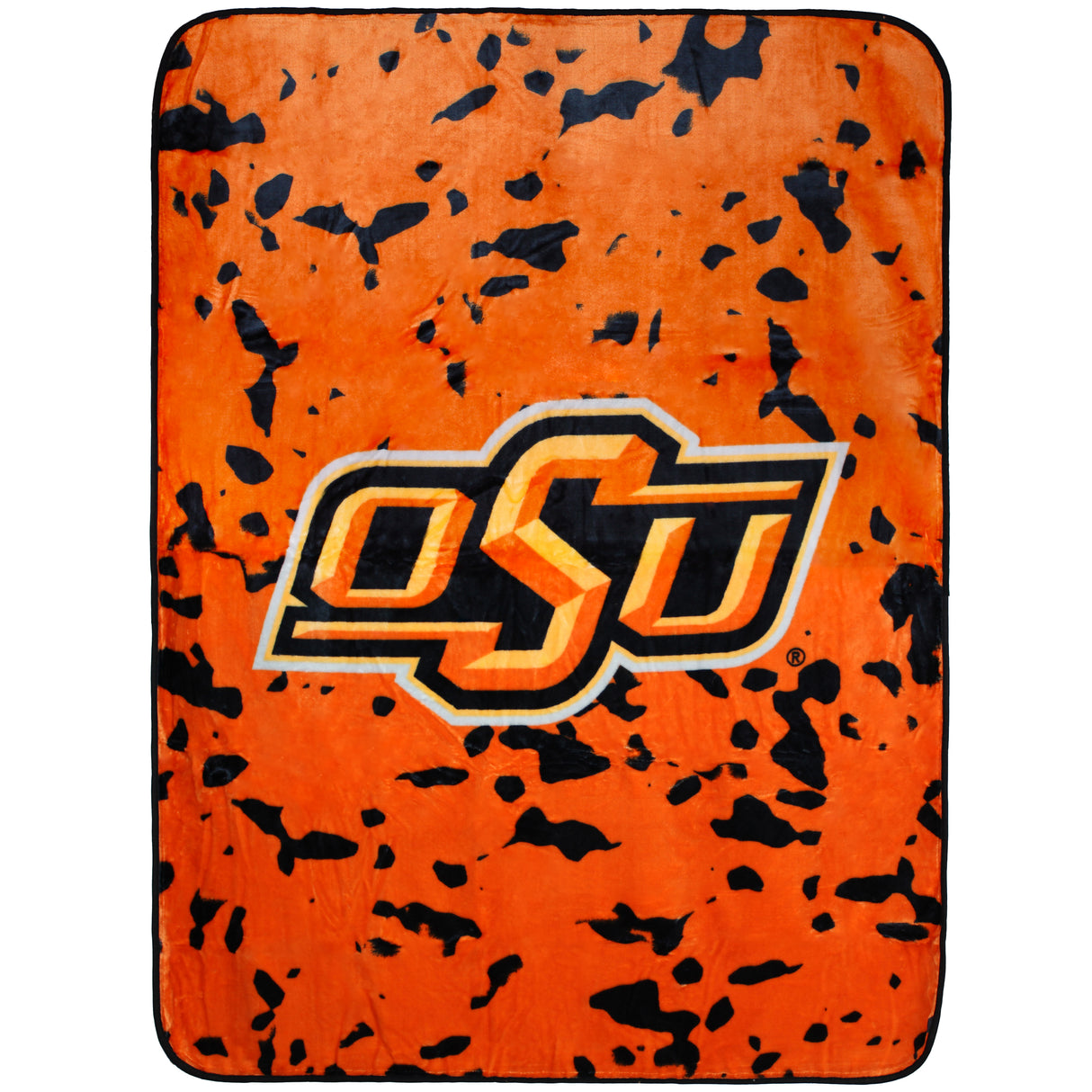 Oklahoma State Cowboys Huge Soft Plush Throw Blanket, 86" x 63"