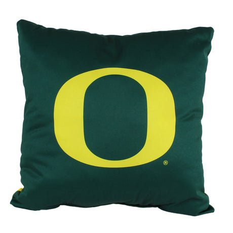 Oregon Ducks 2 Sided Decorative Pillow, 16" x 16", Made in the USA