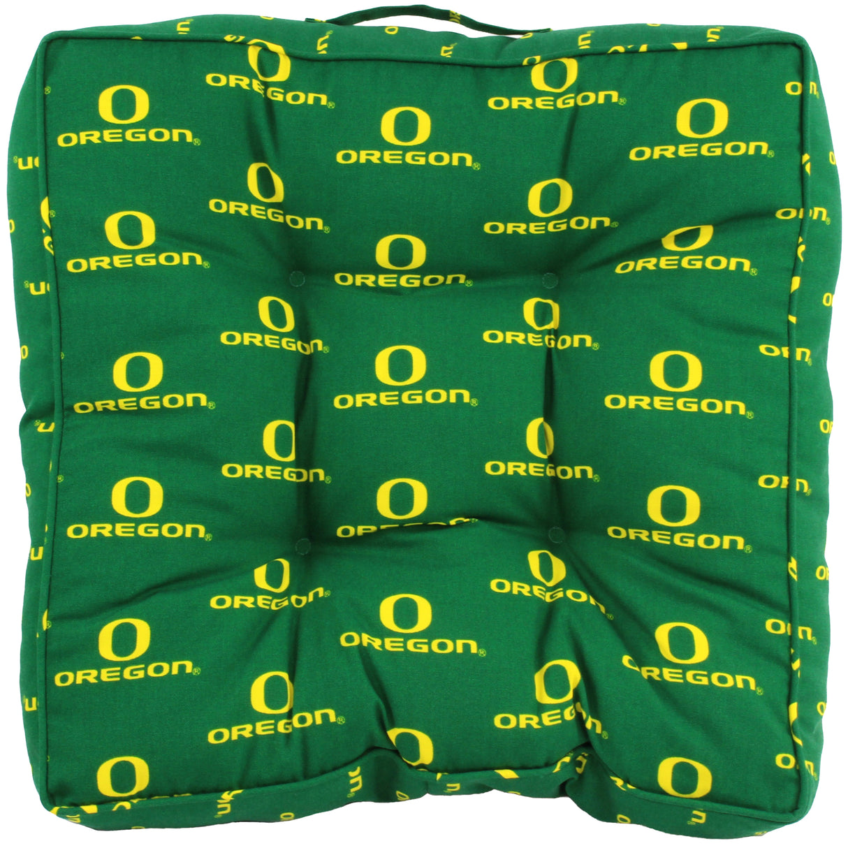 Oregon Ducks Floor Pillow or Pet Bed, 24" x 24" Square