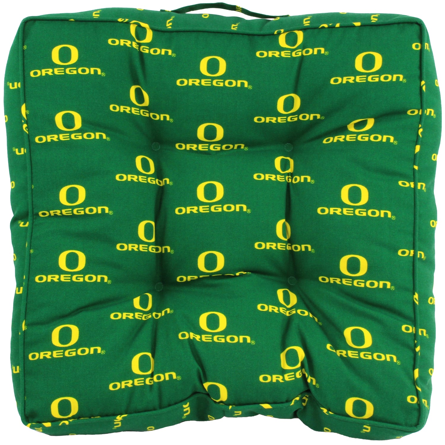 Oregon Ducks Floor Pillow or Pet Bed, 24" x 24" Square