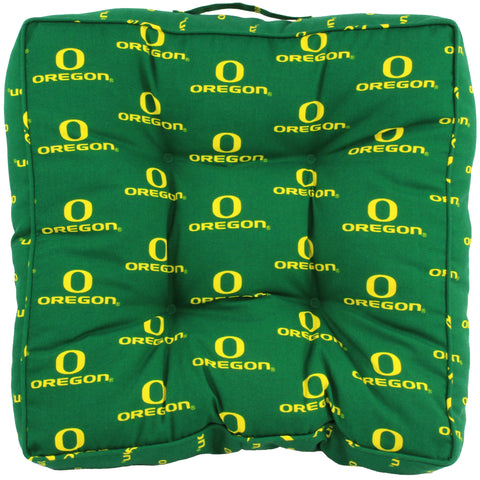 Oregon Ducks Floor Pillow or Pet Bed, 24" x 24" Square