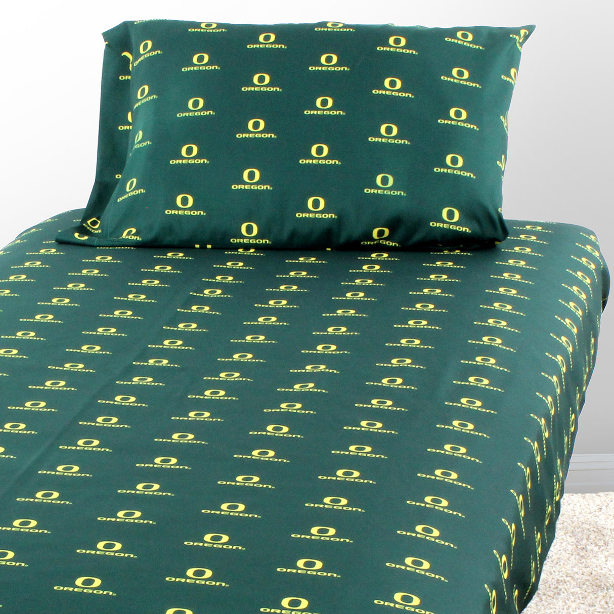 Oregon Ducks Sheet Set