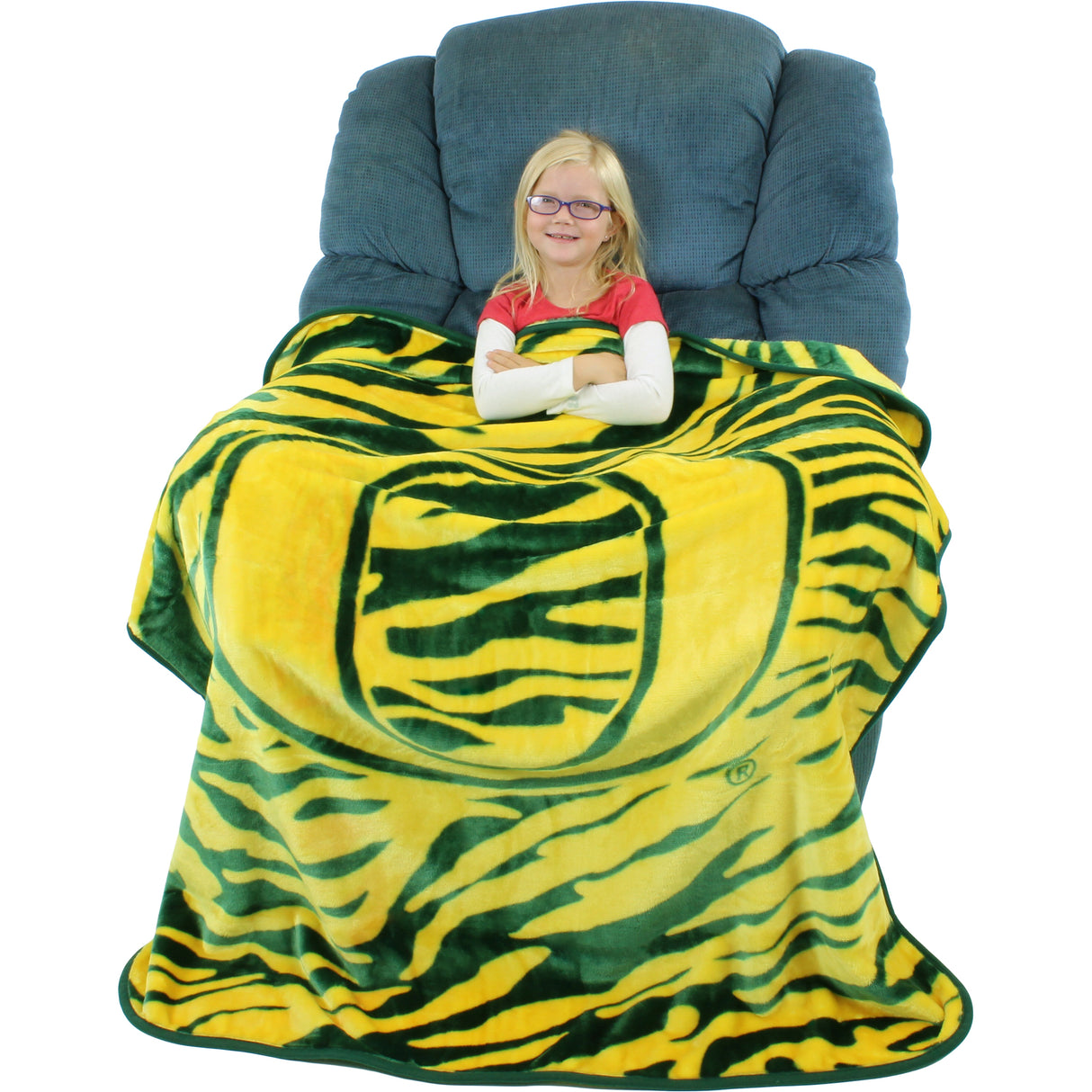 Oregon Ducks Soft and Warm Throw Blanket, 50" x 60"