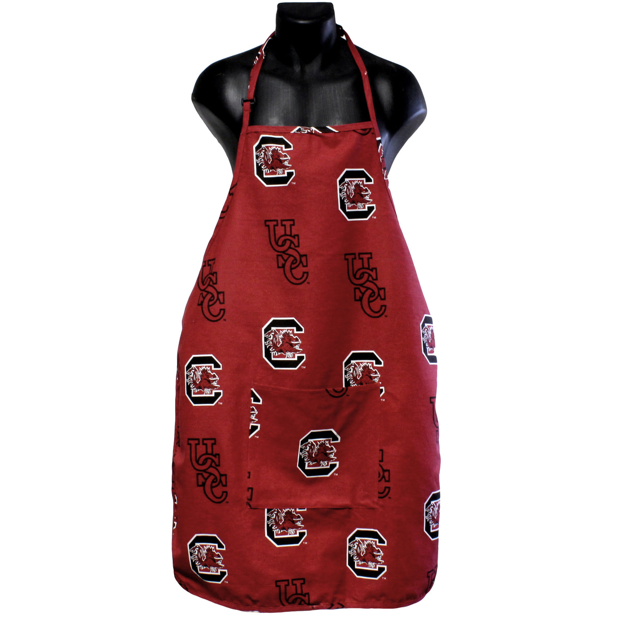 South Carolina Gamecocks Grilling Tailgating Apron with 9" Pocket, Adjustable